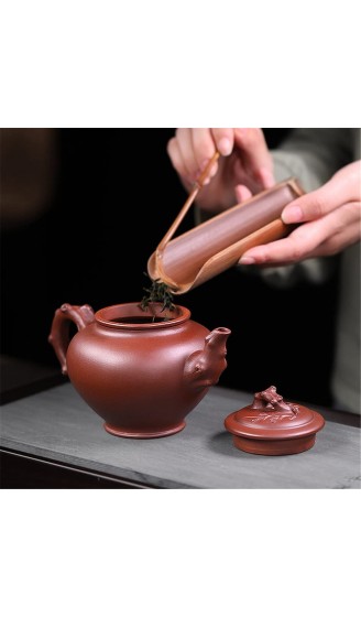 WGHJK Retro achteckige Teekanne lila Tontopf chinesische Kung Fu Tee handgefertigte Haushalt einzelne Tee Set liefert Color : A - B09XQY77RSC