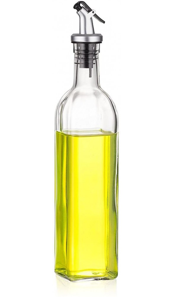 Uomere Glas Öl Flasche 500 ml Glas Sauce Essig Flasche Schlichtes und Elegantes Design Küche Werkzeug - B01HJO895WG