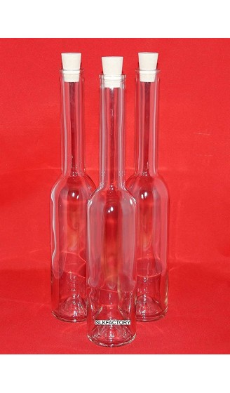 casavetro 12 Leere Glasflaschen 100ml Likörflaschen Schnapsflaschen OPI-SPI 0,1 Liter Essigflaschen Ölflaschen - B005U0WF80O