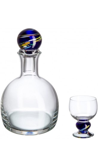 Glas Bohemia Luis Set Spirituosen Kristallglas 24.5 x 11.5 x 24 cm 7 Stück - B076BRPWLZE