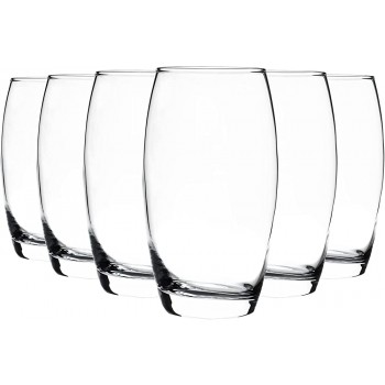 Argon Tableware Tondo Gläser für Wasser Saft Longdrinks 6 Gläser mit Geschenkverpackung 510 ml - B018MHR3661
