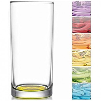 Longdrink Gläser 6 Stück farblich sortiert leider keine Farbauswahl möglich - B005XYWCVIJ