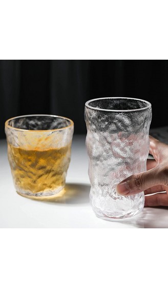 Longdrinkglas-Set 300ML 6PCS Kristallglas Mattierterglas Saftglas Wasserglas Whiskeygläser Gin Tonic Becher Set - B09N6XWJC5U