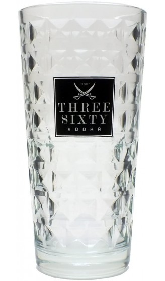 Three Sixty Vodka Longdrinkglas 2 Stück - B007KX4NJOH