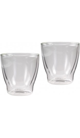 2x 200ml doppelwandige Eisschale Kaffeeglas & Teeglas edle Vorspeisegläser Thermogläser mit Schwebeeffekt - B00B6AW8K82