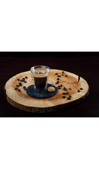 bloomix Milano Espresso 80 ml doppelwandige Thermo-Kaffeegläser im 2er-Set - B00LWWMSDC7
