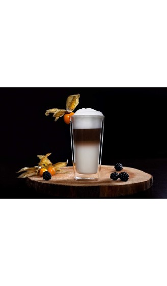 bloomix Milano Latte Macchiato 300 ml doppelwandige Thermo-Kaffeegläser im 2er-Set - B00K6BC4IOD