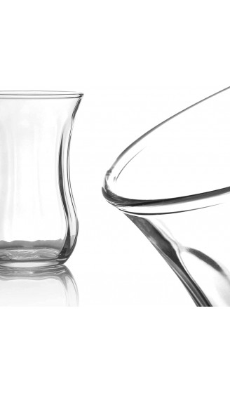 Pasabahce Türkische Teegläser Teeglas Tee Glas "Optik" 12er-Set - B004C23SBAE