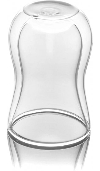 YEM 6 x 150ml doppelwandige Thermo-Gläser für Latte Macchiato Cocktails Desserts Tee Glas-Set Doppelwandgläser CHAI-DEM - B07QWT4Q6TY