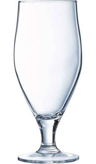 Arcoroc ARC 07131 Cervoise Biertulpe Bierglas 500ml Glas transparent 6 Stück - B005H90MLQX
