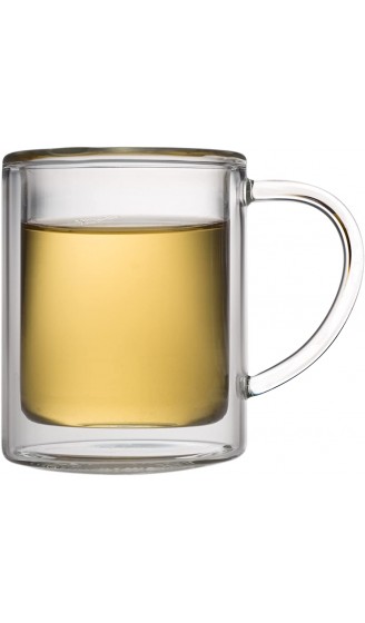 Feelino 2X 600ml doppelwandige Bierkrüge Biergläser Doppelwandgläser Teegläser Kaffeegläser Thermogläser hält kaltes länger kalt Weizenmaxx - B08FMV6BV2H