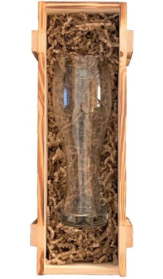 G GRAVURXXL Leonardo Weizenglas mit Gravur im Geschenk-Set | verpackt in geflammter Holzkiste | Weizenbierglas graviert | Personalisierte Geschenkidee B3 - B081S34TFPJ