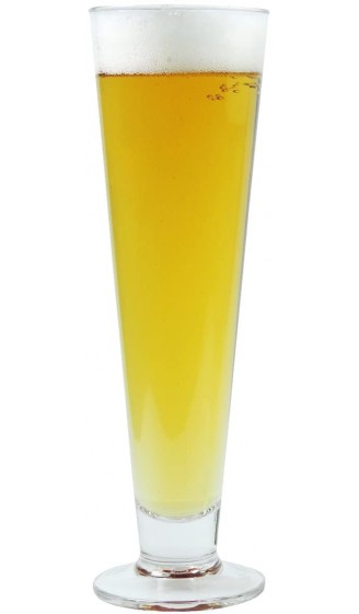 mikken 2 x bruchfestes Bierglas ca. 390 ml Cocktailglas Longdrinkglas Gläser Set aus hochwertigem Kunststoff Polycarbonat edle Gläser für Camping Partys wie echtes Glas - B01AARSSVK2