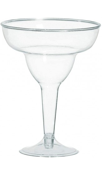 amscan 325 ml 20-teilig-Gläser aus Kunststoff transparent - B0031QA98SQ