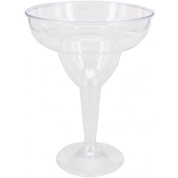 Belinlen Margarita-Gläser aus Hartplastik transparent 313 ml 18 Stück - B097123LY3F