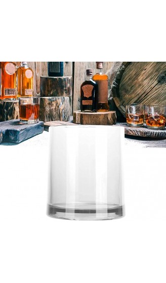FECAMOS Acrylbecher 300 ml klarer klassischer Becher für Bars für HaushaltsküchenTransparente Farbe - B09VYPQGWNS