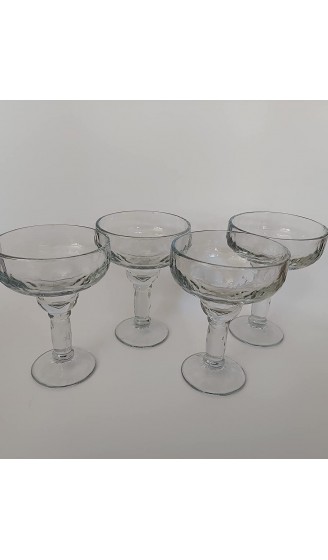 Margarita Cove – mexikanische Glaswaren – Bar-Glas-Set mit Flicken- und Meerjungfrauen-Getränke-Identifikatoren – Set mit vier Gläsern - B094KQNKVYX
