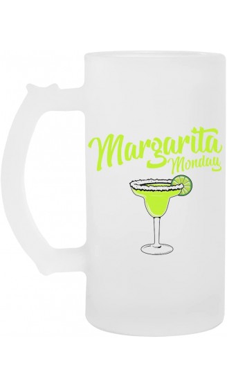 Margarita Monday Margaritas Glas Bier Becher Tasse Glass Beer Mug Cup - B09MTN76C1N