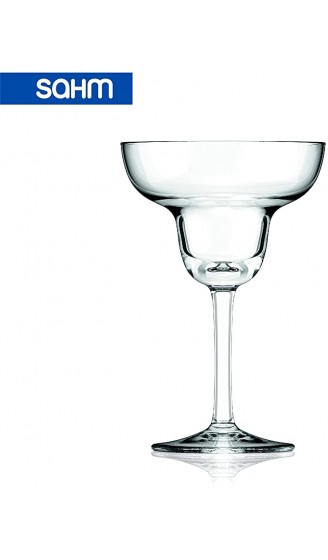 SAHM Margarita Gläser 6er Set | 270ml Hochwertiges Margarita Glas | Spülmaschinengeeignet | Cocktailgläser Set | Ideal auch als Eisbecher Glas - B09HMGB5CKA