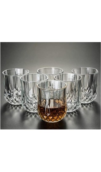 Whiskey Glass Coffee Cup Champagne Glass Gift 6Pcs Set Handmade Wine Glass European Crystal Water Beer Whiskey Mug Spirit White Wine Cups for Bar Party Gifts Wine Glass Color : F D - B09V32H5THO