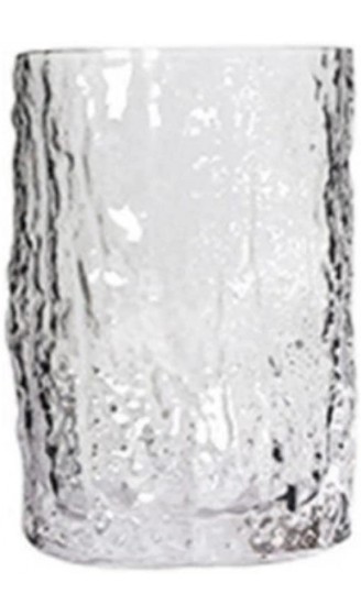 XKUN Becher Transparente Glasschale Rinde Weinbecher Getränke Saftschalen Haushaltsküche Getränkewaren - B09W2CC222Z