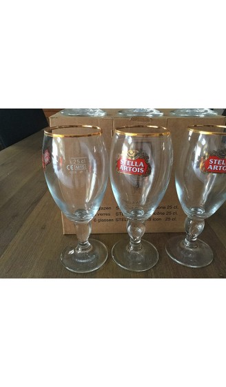 Bierglas Stella Artois 25 cl 6 Stück - B01M6TY4X9M