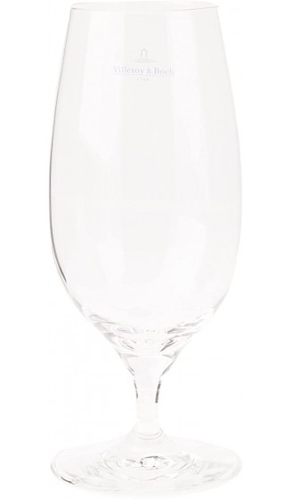 Villeroy und Boch Purismo Beer Biertulpe Kristallglas Durchsichtig 175mm - B00F93G58YH