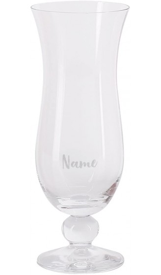 Herz & Heim® Karibisches Cocktailglas mit Gravur Ihres Wunschnamens - B07DR2QJBC7
