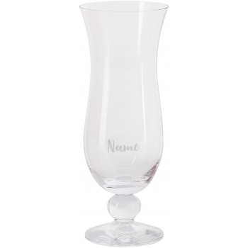 Herz & Heim® Karibisches Cocktailglas mit Gravur Ihres Wunschnamens - B07DR2QJBC7