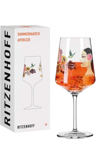 RITZENHOFF 2841005 Sommerrausch #5 Aperitifglas Glas 544 milliliters - B08YKC8M26Q