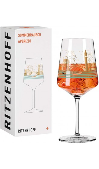 RITZENHOFF 2848026 Sommerrausch #4 Aperitifglas Glas 544 milliliters Mehrfarbig - B08YKBTQSSH