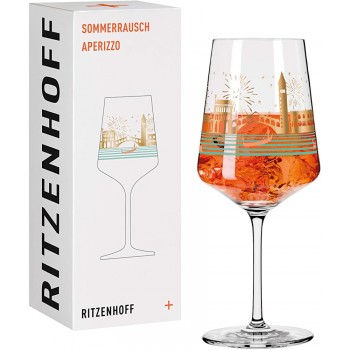 RITZENHOFF 2848026 Sommerrausch #4 Aperitifglas Glas 544 milliliters Mehrfarbig - B08YKBTQSSH