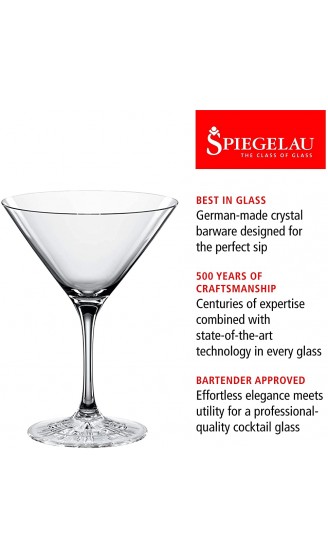 Spiegelau & Nachtmann 4-teiliges Cocktailgläser-Set Kristallglas 165 ml Perfect Serve 4500175 - B01M6651M39