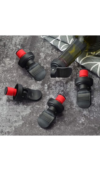 5 Packungen weinflaschenverschluss flaschenverschluss flaschenverschlüsse Werkzeuge zum Verschließen von Wein Weinkorken die Wein für lange Zeit aufbewahren können - B092QB2QW3R