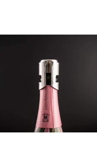 Gobesty Champagne Edelstahl Stopper 4Stück Sektverschluss Sektflaschenverschluß für Weinliebhaber - B08F77K7F2C