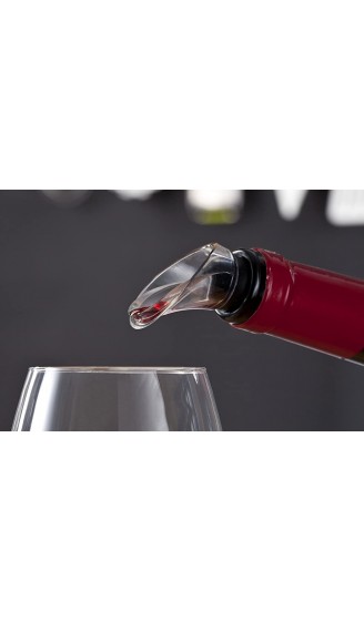 Vacu Vin Wein Server schwarz,2 Stücke - B00U6ZYSQQN