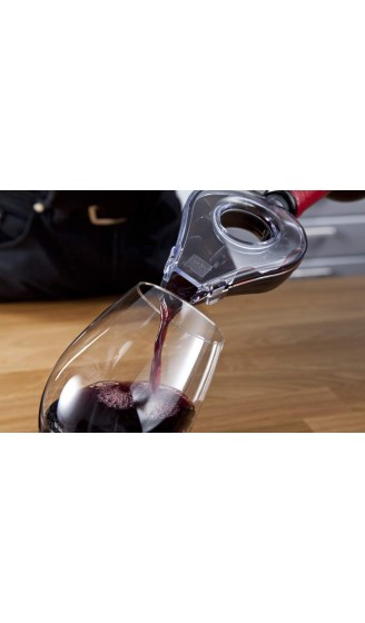 Vacu Vin Weinbelüfter Wine Areator Weinausgießer Kunststoff Grau 8X 15,6X 3,2 cm - B00IUMQAB8M
