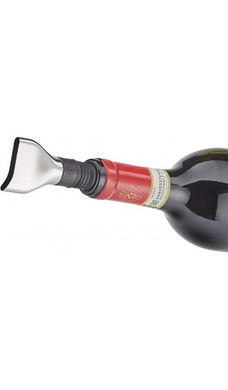 WMF Baric Weinausgießer Kunststoff Cromargan Edelstahl 9,5 cm schwarz - B079N5VFJGL
