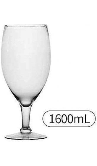 Handgemachtes riesige Champagner-Gläser übergroßen Whisky Biersaft Weingläser Geburtstagsfeier Rotwein Champagnergläser Größe: 2500ml Rohstoffcode: LQQ-117 Size : 1600ML - B0962W3WN6R