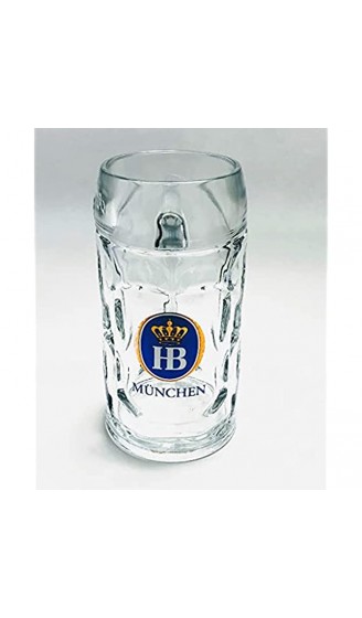 HB 0,3l Glas Bierglas Bierkrug Bierseidel Sonderedition Glas Bier Gastro Bar Sammler Sammel Deko - B093QJ16557