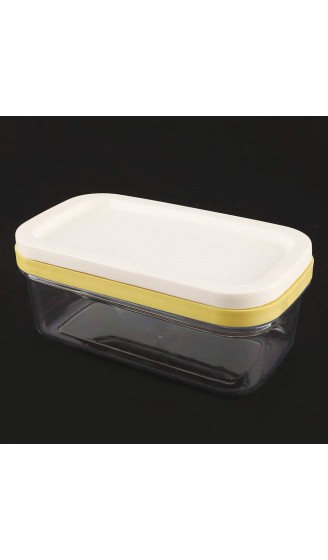 Butter Box Plastik Butter Dish Butter Keeper mit Deckel und Cutter Slicer Butter Box Cheese Keeper für Kühlschrank - B08TX24FMSR