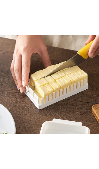 Butterdose Butterdose Kunststoff mit Deckel Transparente Butterdose aus Kunststoff mit versiegeltem Deckel Mehrzweck-Butter-Aufbewahrungsbox Behälter mit transparenter Abdeckung für Sahnekäse Kuchen - B09SH5P3HGY
