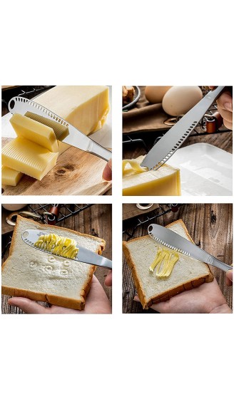 Butterdose Edelstahl mit Deckel und Buttermesser Vintage Butter Keeper Box Behälter verschließen Lebensmittel Käse Aufbewahrungstablett für Küche Zuhause Mit Griff - B0972T124DJ