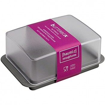 Homexpert Butterdose Kunststoff Mehrfarbig 17 cm - B00LX113LKM