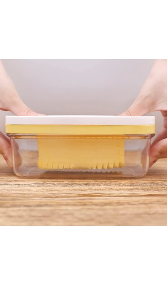 JTOOYS Butterdosen Käse-frischhaltebox Versiegelte Rechteckige Aufbewahrungsbox Backwerkzeuge Schneidbarer Butter aufbewahrungsbehälter mit Deckel 17 ∗ 10 ∗ 7,4 cm - B091CZ3MJTA