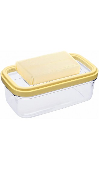JTOOYS Butterdosen Käse-frischhaltebox Versiegelte Rechteckige Aufbewahrungsbox Backwerkzeuge Schneidbarer Butter aufbewahrungsbehälter mit Deckel 17 ∗ 10 ∗ 7,4 cm - B091CZ3MJTA