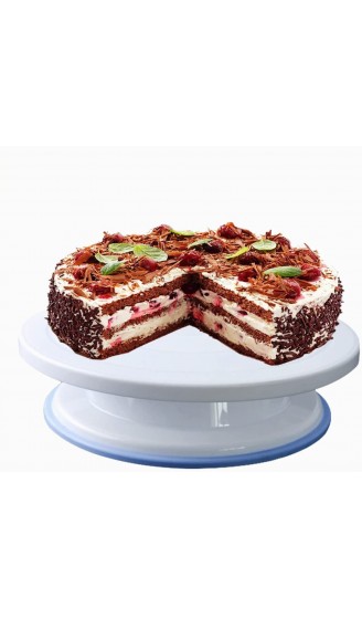 Drehbar Kuchenplatte Tortenständer Drehteller Cake Decorating Fondant Ausstecher Modellierwerkzeug - B09LQSB59CW