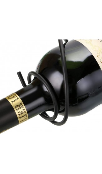 BSTKEY Weinflaschenhalter zur Wandmontage Eisen für Rotwein Getränke Likörflaschen Metallhalterung zum Aufhängen 6 Stück Spirale - B08533CZCRI