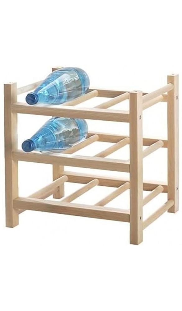 Ikea Hutten Flaschenregal für 9 Flaschen Massivholz erweiterbar - B005OD5VHAO