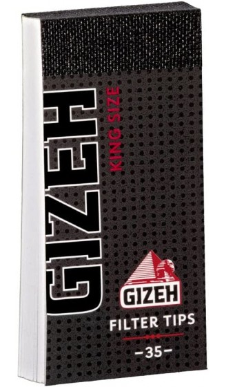2X Gizeh Black King Size Filtertips perforiert 2x24x35 Bronze Nachfolger - B00FO67968G